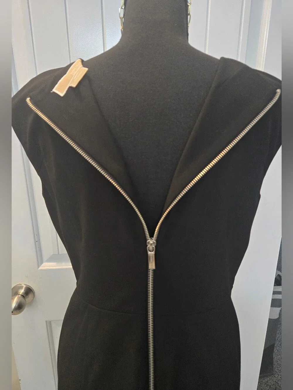 Michael Kors Classic Black Wrap-Style Women's Dress Size 10P